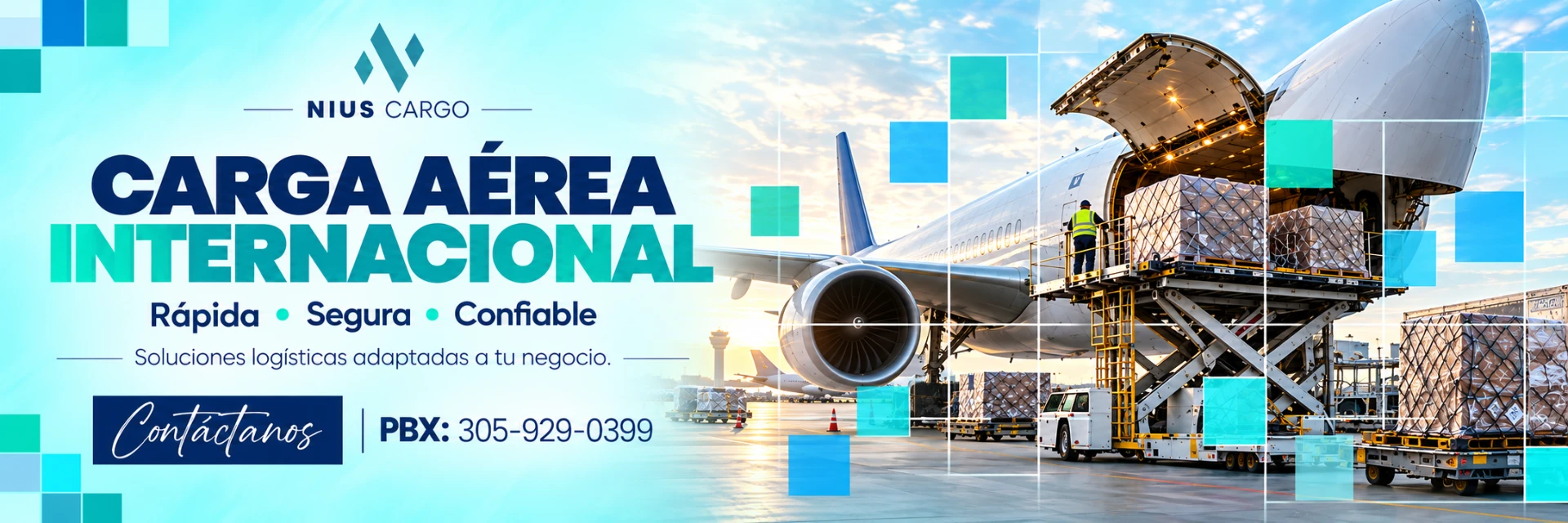 NIUS Cargo international air freight services